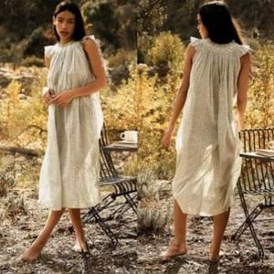 DOEN NWOT Lovisa Nightgown Blue Baby Kate XSmall